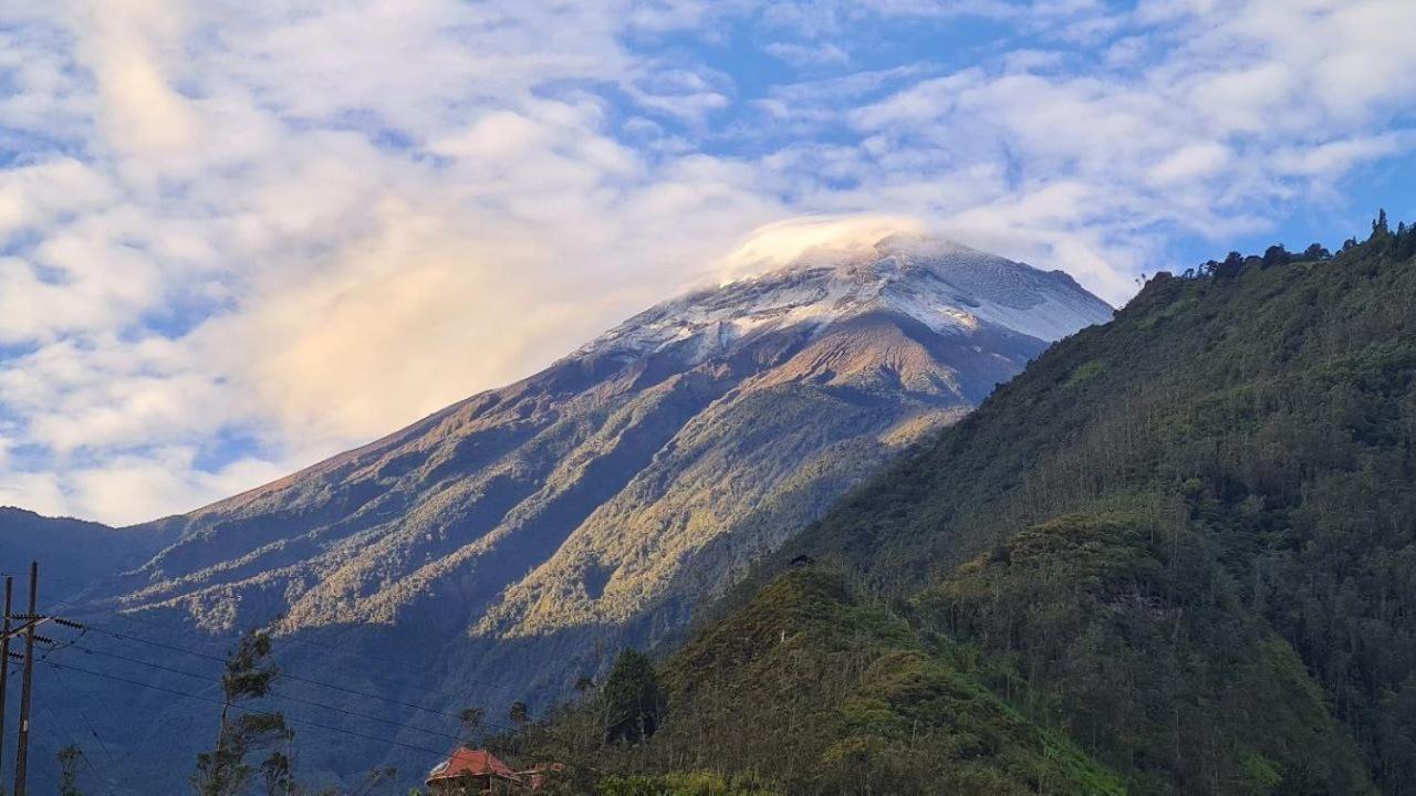 Elegante Apartamento Con Vistas Al Volcan Tungurahua Baños Εξωτερικό φωτογραφία
